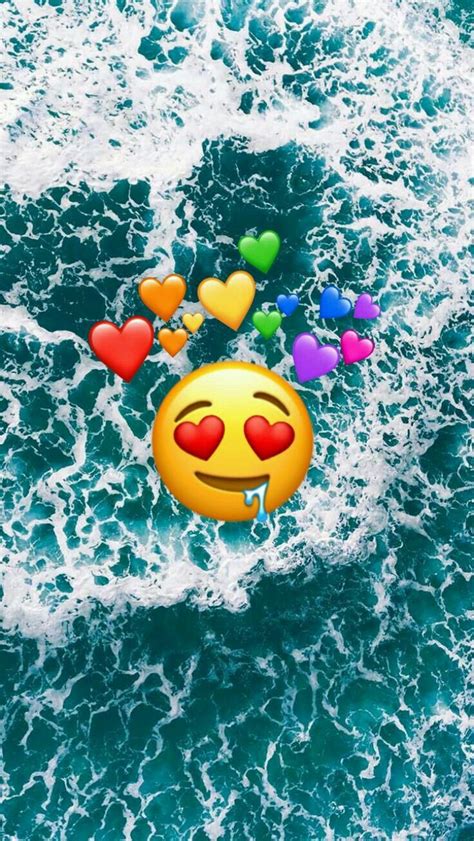 💛💚💙💜 Emoji Wallpaper Iphone Emoji Wallpaper Cute Emoji Wallpaper