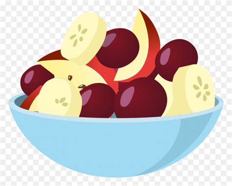 Bowl Clipart Fruit Salad Fruit Basket Clipart Flyclipart