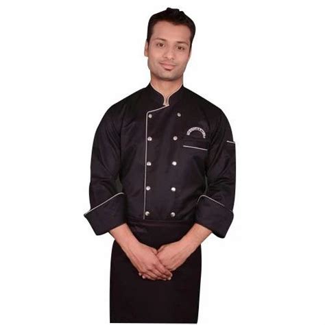Men Polyester Black Chef Uniform At Rs 450piece In Chennai Id