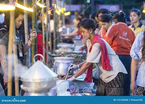 Thailand Isan Phimai Thai Streetfood Market Editorial Image Image Of Isan Traditional 112152260