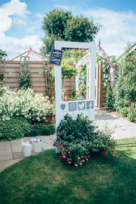 13 exciting garden wedding decoration concepts. Ross and Jade's Eclectic Home Garden Wedding all Planned ...