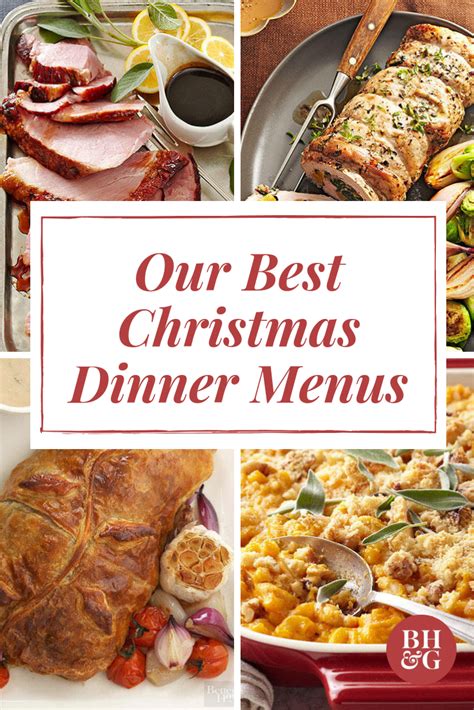 The Best Christmas Dinner Menus To Share This Holiday Season Artofit