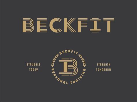 Beckfit Personal Training Branding | Personal trainer logo, Personal training, Personal training ...