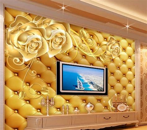 Beibehang Custom Wallpaper 3d Large Photo Mural 3d Cubic Leather