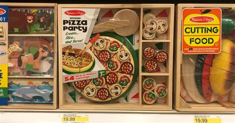 Target Melissa And Doug Wooden Pizza Party Set Only 1399 More