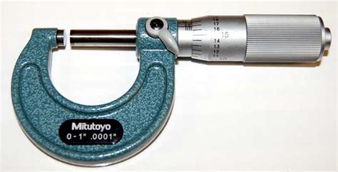 Mitutoyo 0 1 X 0001 Grad Series 103 Outside Micrometer Wfriction