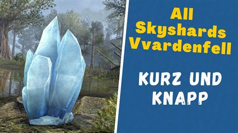 All Skyshards In Vvardenfell I Elder Scrolls Online YouTube