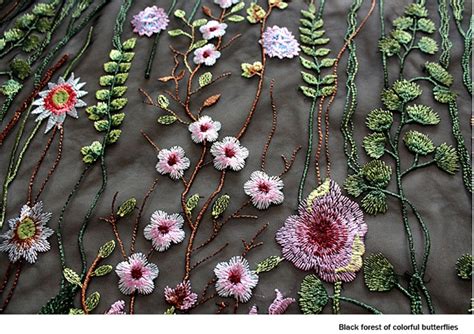 3yards Lace Fabric Organza Pink Flower Embroidery Flower Wedding Fabric