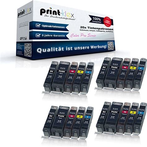 This is how to do it use xp. 20x Ink Tintenpatronen für Canon Pixma-MG-5350 PGI 525 CLI 526 - Color Pro Serie | eBay