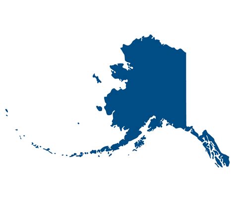 Alaska State Map Us State Of Alaska Map 35769103 Png