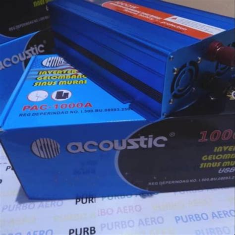 INVERTER 12VDC KE 220VAC 1000W PURE SINE WAVE SINUS MURNI | Shopee