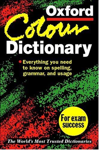 9780198603757 The Oxford Colour Dictionary Abebooks 0198603754