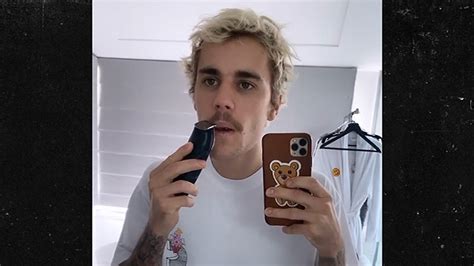 Justin Bieber Shaves Off His Mustache Teases Its Return Celebrity Zones