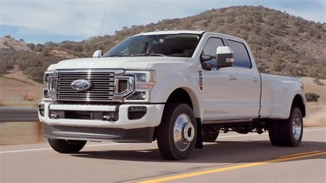 2020 Ford F 450 Super Duty Limited Driving Interior Exterior Youtube
