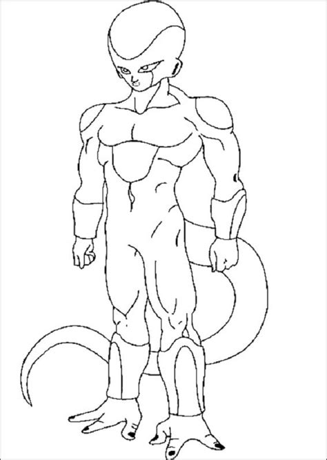 💠 Dibujos para colorear Dragón Ball Z Dibujosparacolorear.eu