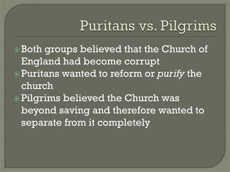 Ppt An Overview Of The Puritans Powerpoint Presentation Free
