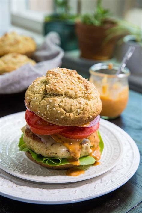 Avocado Stuffed Turkey Burgers With Chipotle Aioli The Roasted Root