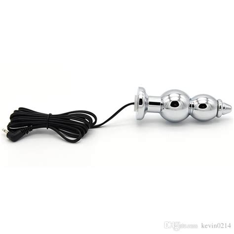 Electric Shock Body Massager Therapy Machine Butt Plug Anal Plug Electro Pulse Shock Kits Male