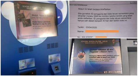 Khusus untuk warga kuala lumpur! Cara Semak Baki & Daftar i-Akaun Di Kiosk KWSP (RHB, Bank ...