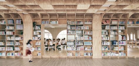 Galeria De Biblioteca Da Escola Primária Lishin Tali Design 4
