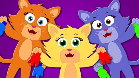 Three Little Kittens Nursery Rhymes Kids Songs Children Rhymes