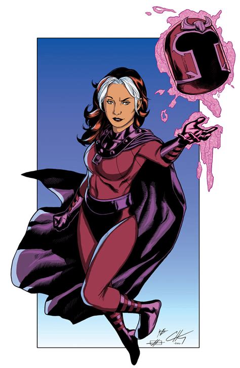 Rogue As Magneto Inked By Mr Akbar Xgx By Knytcrawlr On Deviantart