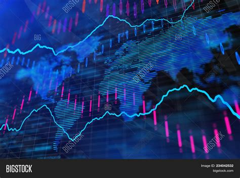 Download Blue Forex Background Image Photo Trial Bigstock By