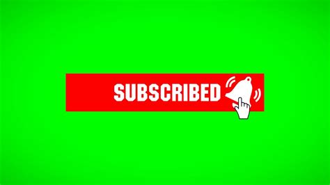 Dont Forget To Subscribe Green Screen Youtube