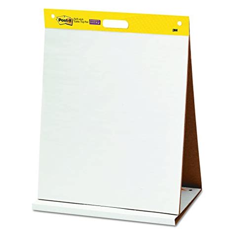 Post It Super Sticky Tabletop Easel Pad 20 X 23 Inches 20 Sheetspad