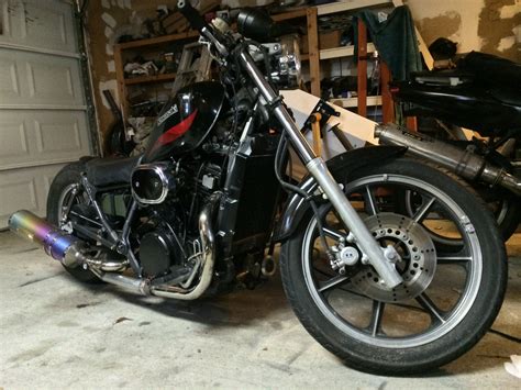 It's build with an entirely bolt on bobber kit. Kawasaki Vulcan 750 Bobber Parts | Motorjdi.co