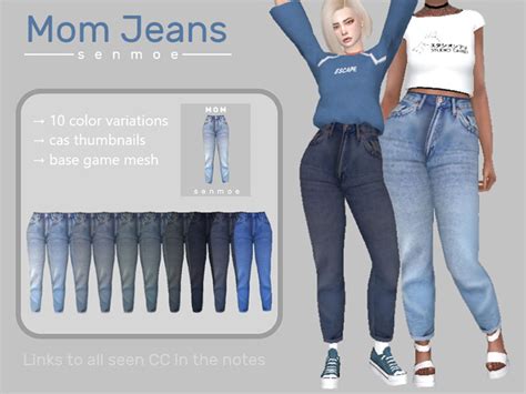Sims 4 Alpha Cc Jeans Guys Girls Fandomspot