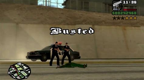 How To Get Busted In Gtasa Youtube