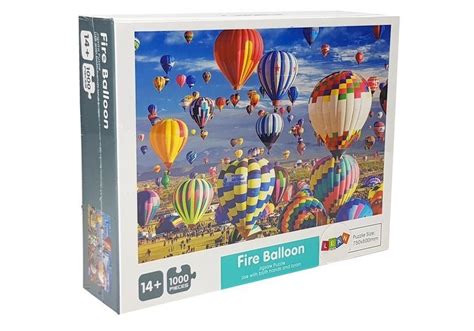 Puzzle Set Balloons 1000 Pieces Toys Jigsaw And Puzzle