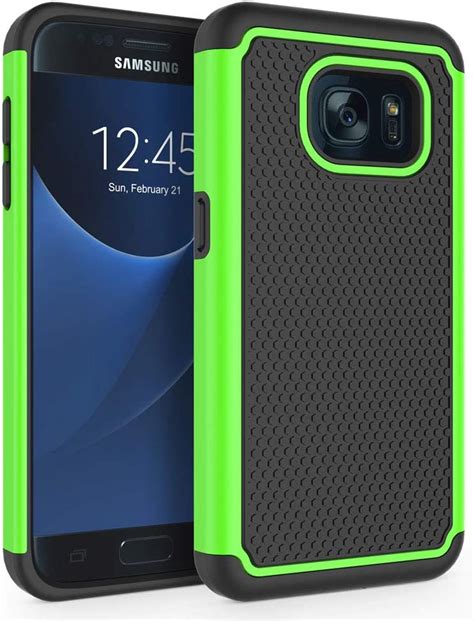 Syoner Galaxy S7 Case Shockproof Defender Protective Phone Case