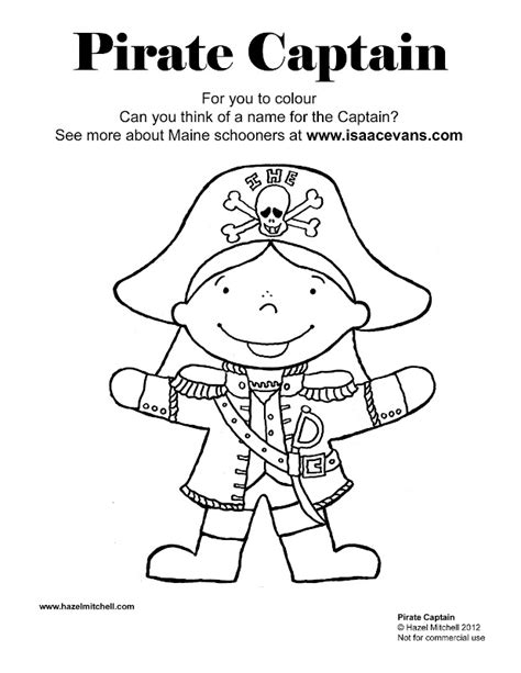 Printable Pirate Coloring Pages Printable Coloring For