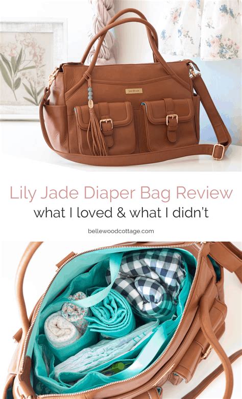 my honest lily jade diaper bag review bellewood cottage