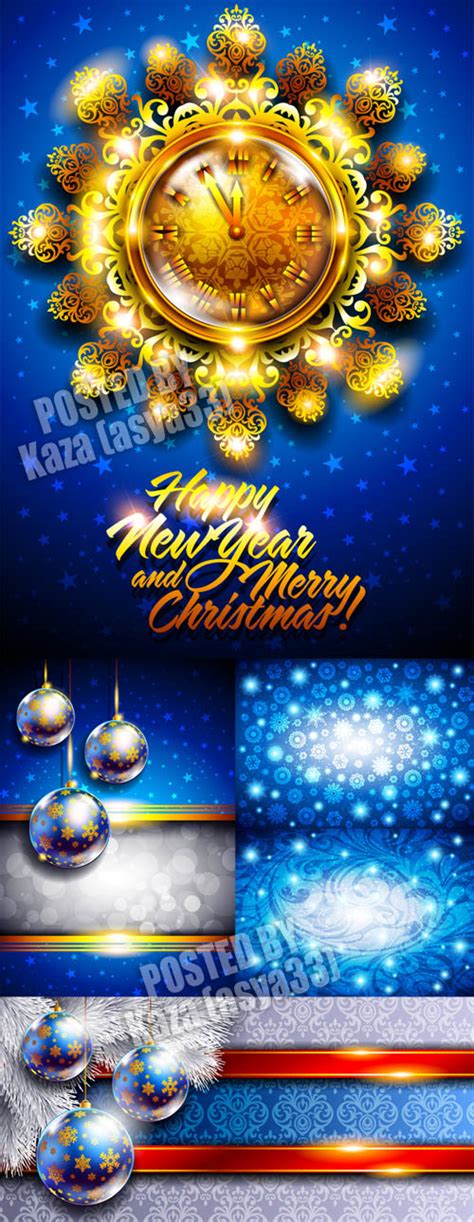 Blue New Year Cards Avaxhome
