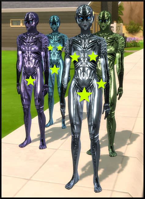 Species Skin Textures For Aliens The Sims 4 Catalog
