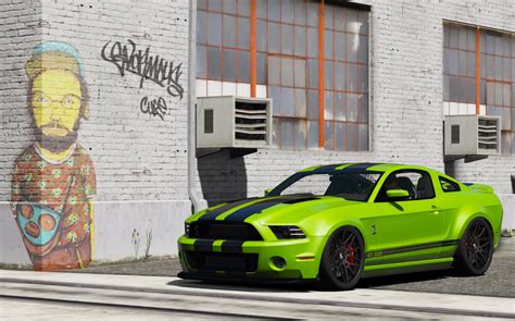 Ford Mustang Gt Nfs Gt500 2013 Add On Gta5