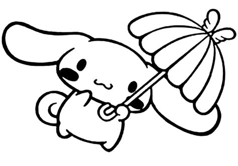 Sanrio Cinnamoroll Coloring Page - Free Printable Coloring Pages for Kids