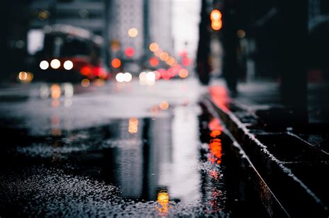 Rain Street GIF