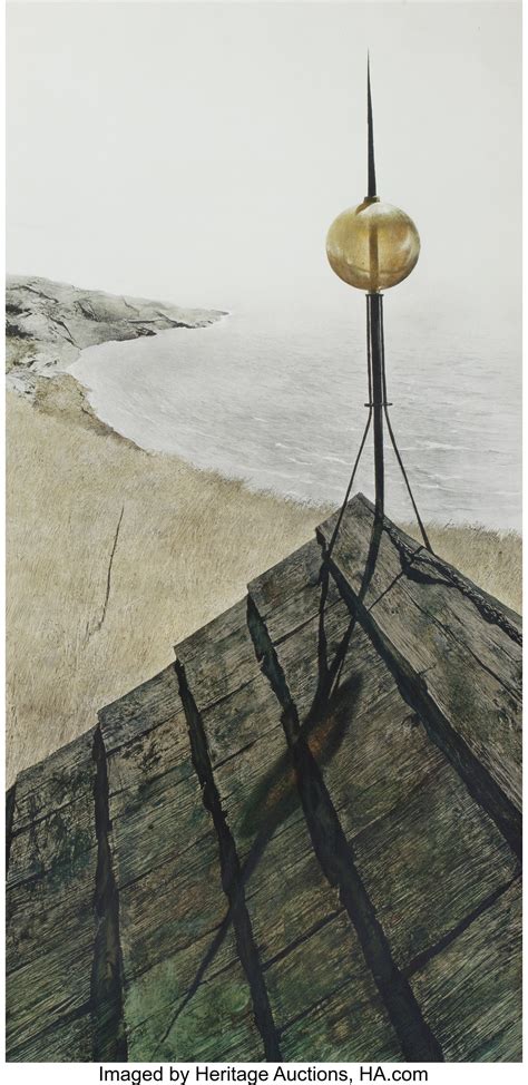 Andrew Newell Wyeth American 1917 2009 Northern Point Circa Lot