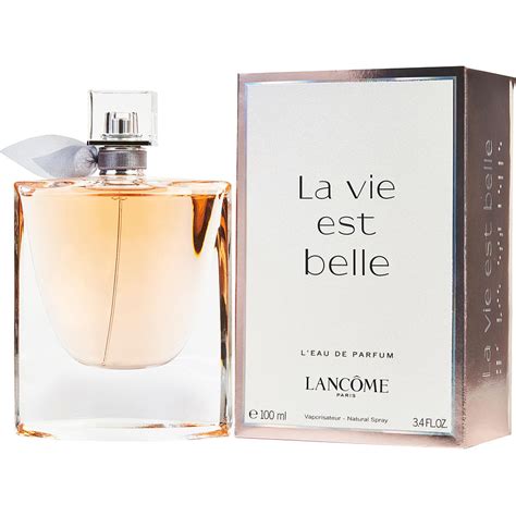 Olfactory notes floral eau de parfum with the noblest ingredients [concrete of iris pallida, jasmine sambac. La Vie est Belle Eau de Parfum | FragranceNet.com®