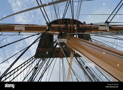 Mast Rigging On The Hms Warrior Hi Res Stock Photography And Images Alamy