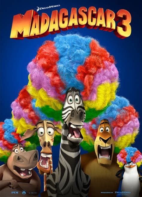Animal pals alex, marty, melman, and gloria are still trying to make it back to new york's central park zoo. Madagascar 3 Movie Poster (#2 of 5) - IMP Awards