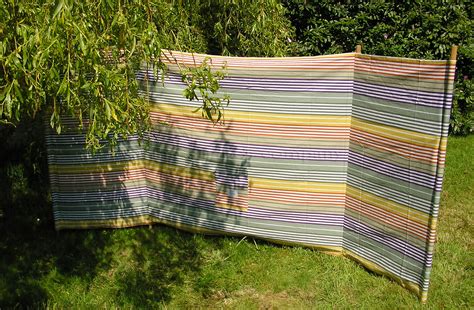 Sage Green Striped Beach Windbreaks With 4 Poles Boules Stripes The