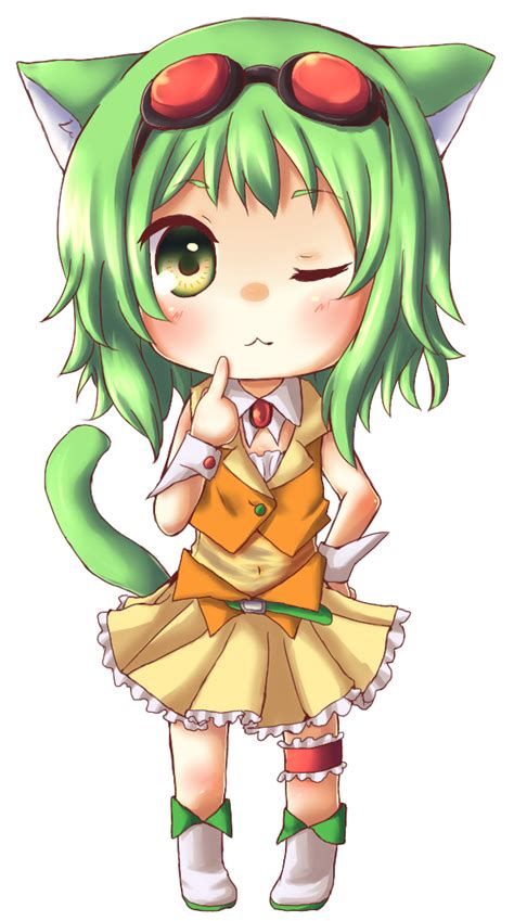 Anime Chibi Vocaloid Gumi Hd Wallpaper Gallery