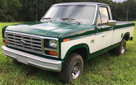 1986 Ford F 150 Four Wheel Drive Pickup Truck For Sale Photos