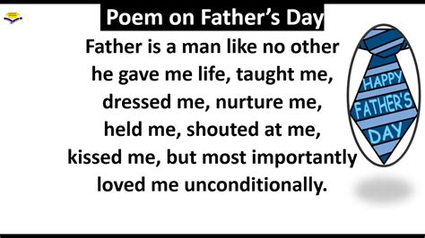 Fathers Day Poem In English Poem On Fathers Day Best Poem On