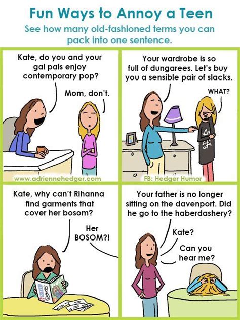 Mom S Comics Perfectly Sum Up What It S Like To Have Teenagers Parenting Humor Mom Humor